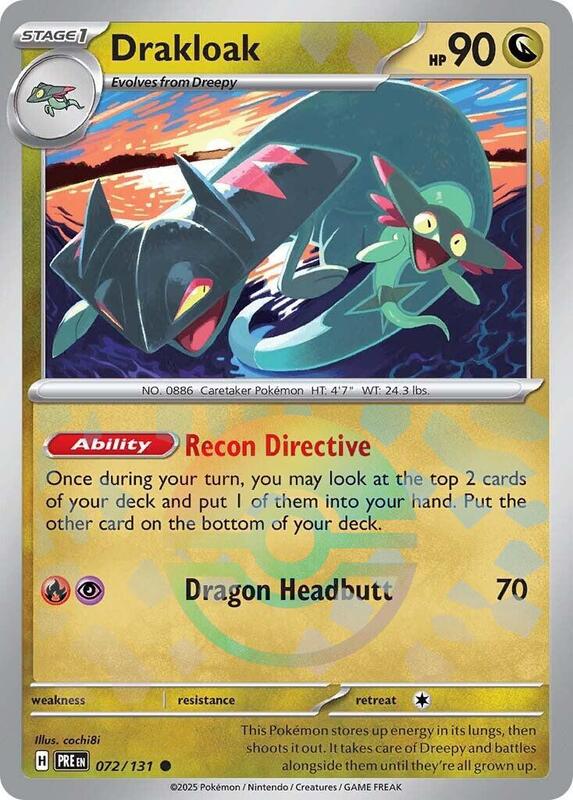 Drakloak 072/131 - Prismatic Evolutions