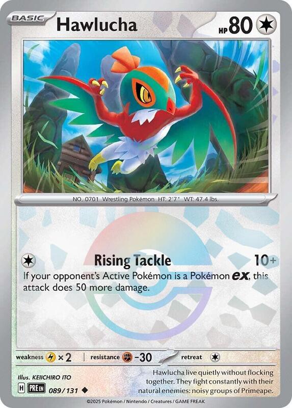 Hawlucha 089/131 - Prismatic Evolutions
