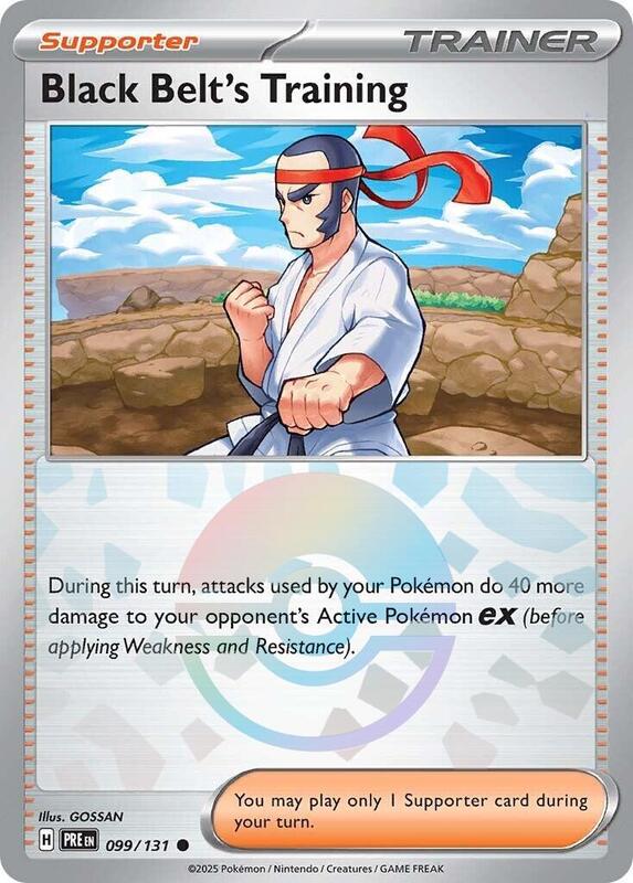 Black Belt's Training 099/131 - Prismatic Evolutions