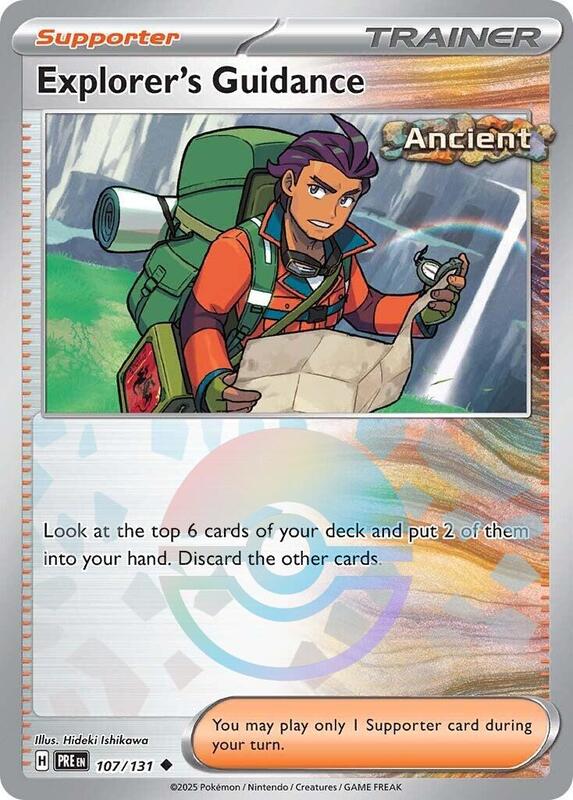 Explorer's Guidance 107/131 - Prismatic Evolutions