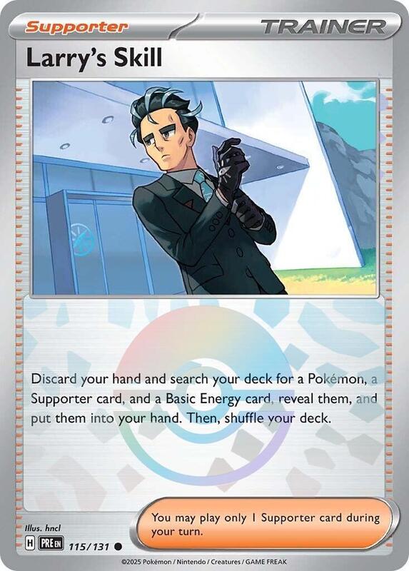 Larry's Skill 115/131 - Prismatic Evolutions