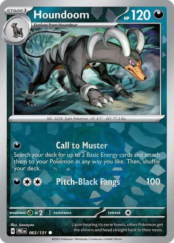 Houndoom 063/131 - Prismatic Evolutions