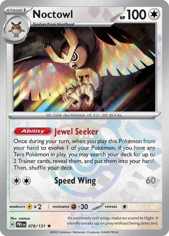 Noctowl 078/131 - Prismatic Evolutions