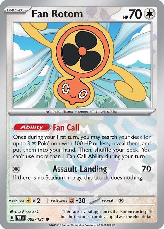 Fan Rotom 085/131 - Prismatic Evolutions