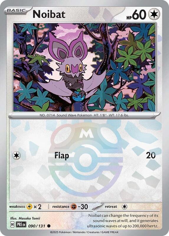 Noibat 090/131 - Prismatic Evolutions