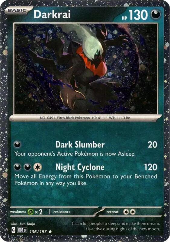 Darkrai 136 - Obsidian Flames