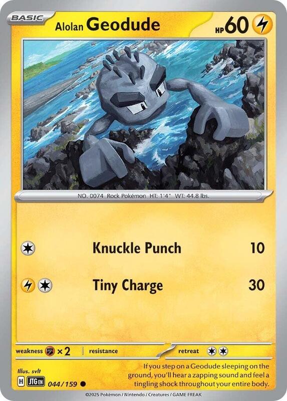 Alolan Geodude 044/159 - Journey Together