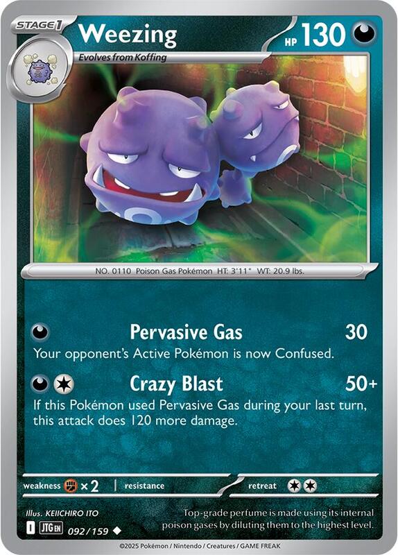 Weezing 092/159 - Journey Together