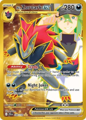 N's Zoroark ex 189/159 - Journey Together