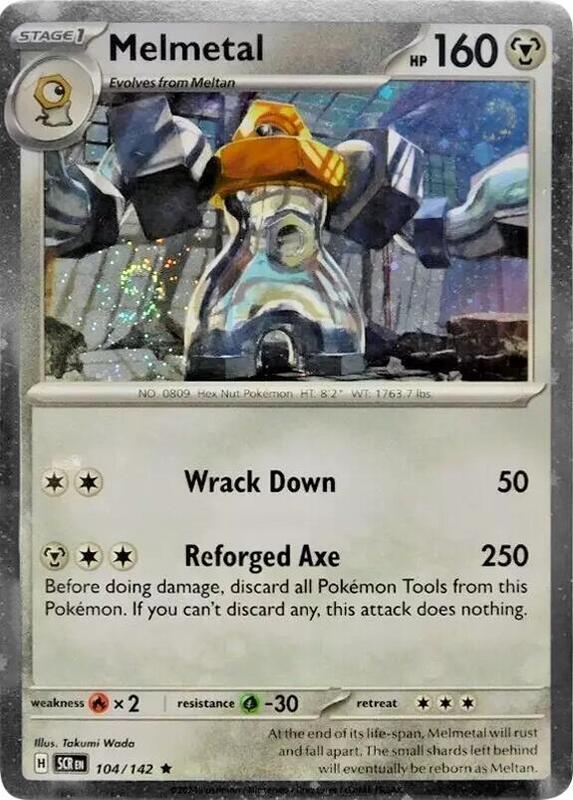 Karta Pokemon Melmetal 104/142 (Cosmos Holo) - Miscellaneous Cards & Products