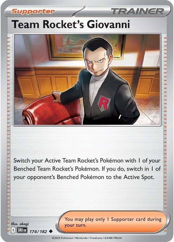 Team Rocket's Giovanni 174/182 - Destined Rivals