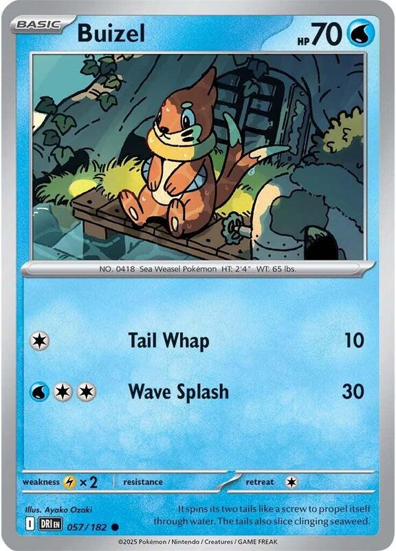 Buizel 057/182 - Destined Rivals