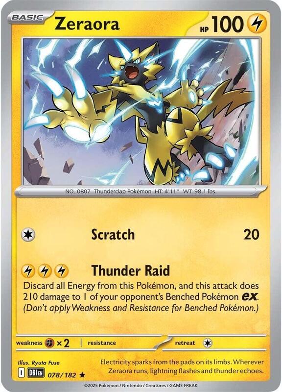Zeraora 078/182 - Destined Rivals