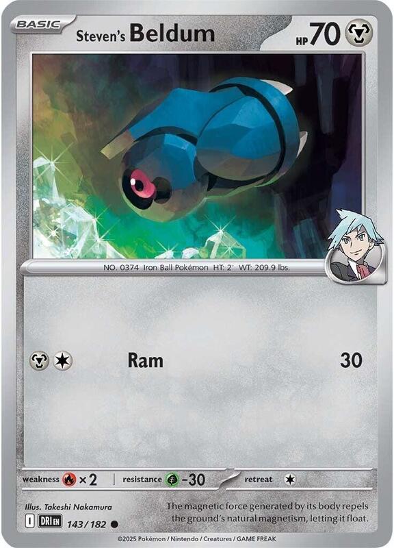 Steven's Beldum 143/182 - Destined Rivals