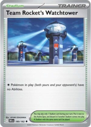 Team Rocket's Watchtower 180/182 - Destined Rivals