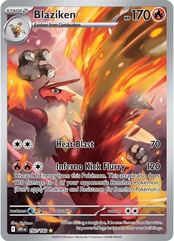 Blaziken 192/182 - Destined Rivals