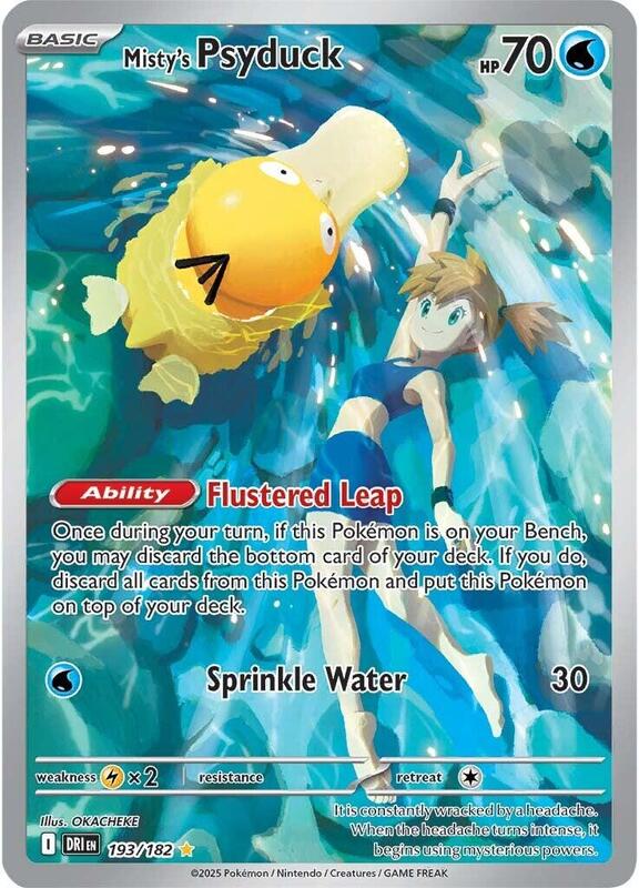 Misty's Psyduck 193/182 - Destined Rivals