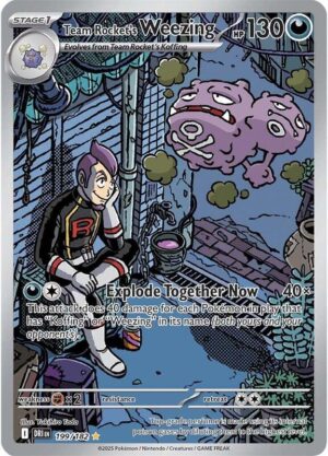 Team Rocket's Weezing 199/182 - Destined Rivals