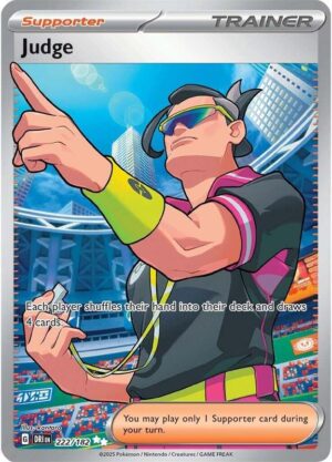 Judge 222/182 - SV10: Destined Rivals ( DER 222 )