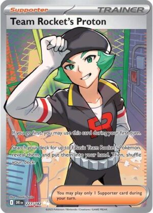 Team Rocket's Proton 227/182 - SV10: Destined Rivals ( DER 227 )