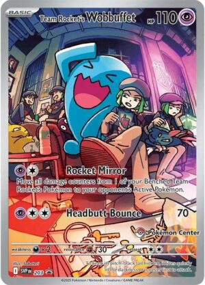 Team Rocket's Wobbuffet 203 - Scarlet & Violet Promos