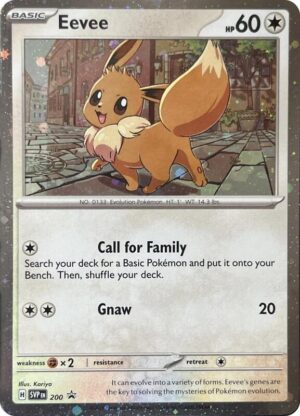 Karta Pokemon Eevee - 200 (Cosmos Holo) - SV: Scarlet & Violet Promo Cards SVP 200