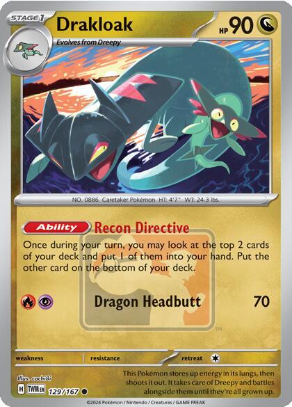 Drakloak 129/167 - Fusion Strike