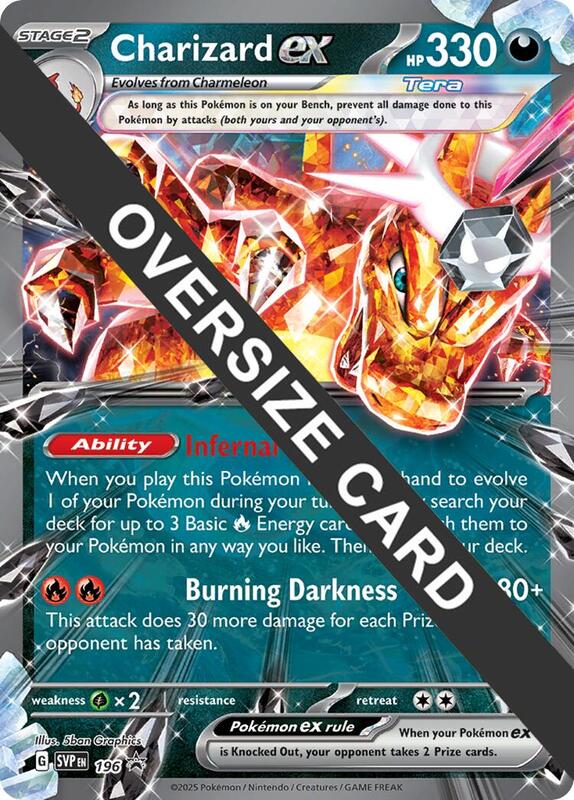 Karta Pokemon Charizard ex -196 - Jumbo Cards 196