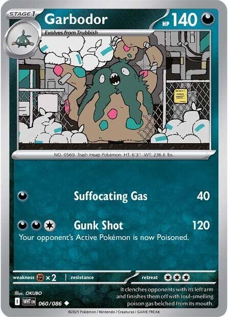 Garbodor 060/086 - White Flare