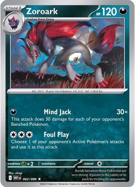 Zoroark 062/086 - White Flare