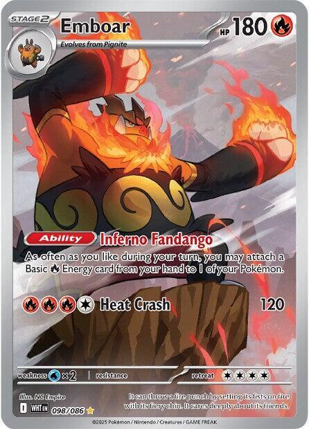 Emboar 098/086 - White Flare