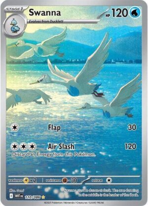 Swanna 110/086 - White Flare