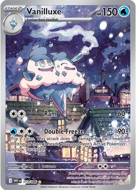 Vanilluxe 113/086 - White Flare