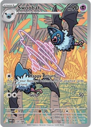 Swoobat 120/086 - White Flare