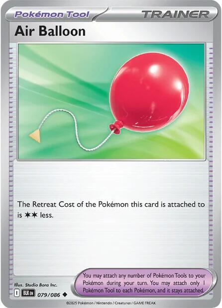 Air Balloon 079/086 - Black Bolt