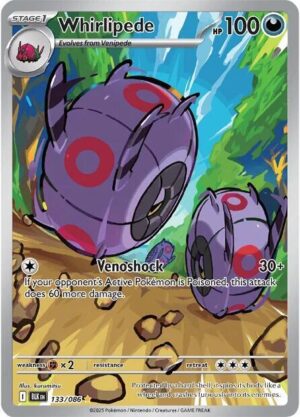 Whirlipede 133/086 - Black Bolt