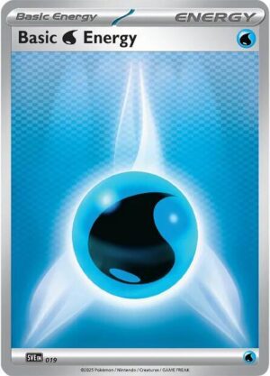 Karta Pokemon Basic Water Energy - 19 - SVE: Scarlet & Violet Energies 19