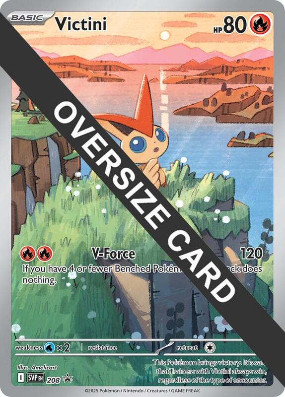 Karta Pokemon Victini - 208 - Jumbo Cards 208