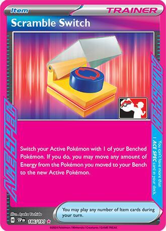 Scramble Switch 186/191 - Surging Sparks