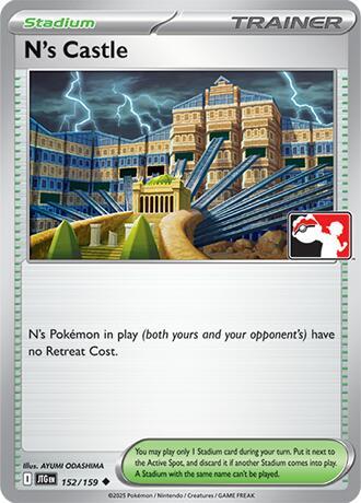 Karta Pokemon N’s Castle 152/159 - Prize Pack Series Cards