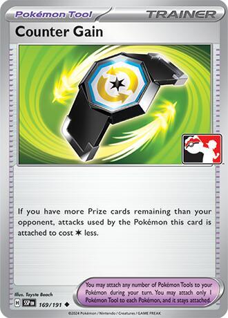 Counter Gain 169/191 - Surging Sparks