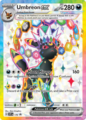 Karta Pokemon Umbreon ex - 176 - SV: Scarlet & Violet Promo Cards SVP 176