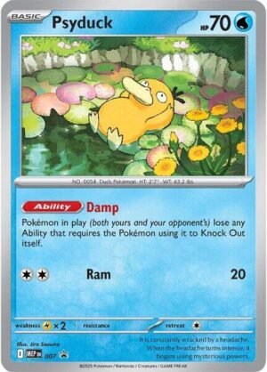 Karta Pokemon Psyduck - 7 - ME: Mega Evolution Promo 7