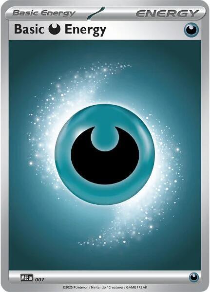 Karta Pokemon Basic Darkness Energy - 7 - MEE: Mega Evolution Energies 7