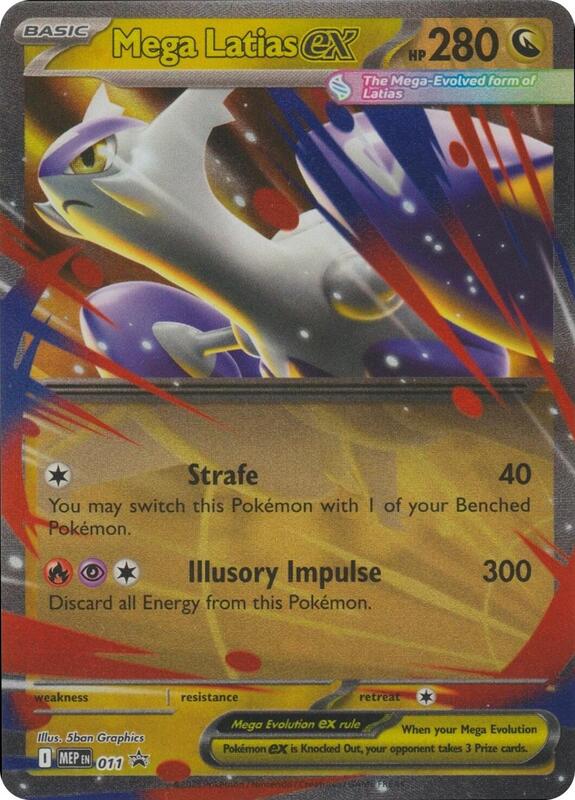 Karta Pokemon Mega Latias ex - 11 - ME: Mega Evolution Promo 11