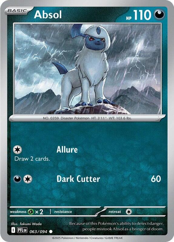 Absol 063/094 - Phantasmal Flames