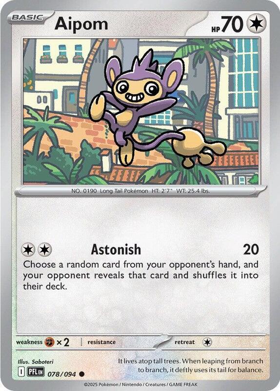 Aipom 078/094 - Phantasmal Flames