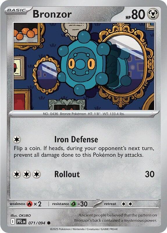 Bronzor 071/094 - Phantasmal Flames