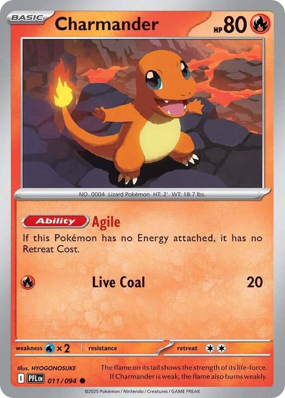Charmander 011/094 - Phantasmal Flames