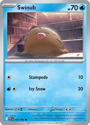 Swinub 023/094 - Phantasmal Flames
